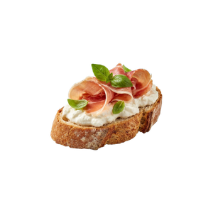 Burrata & jamón