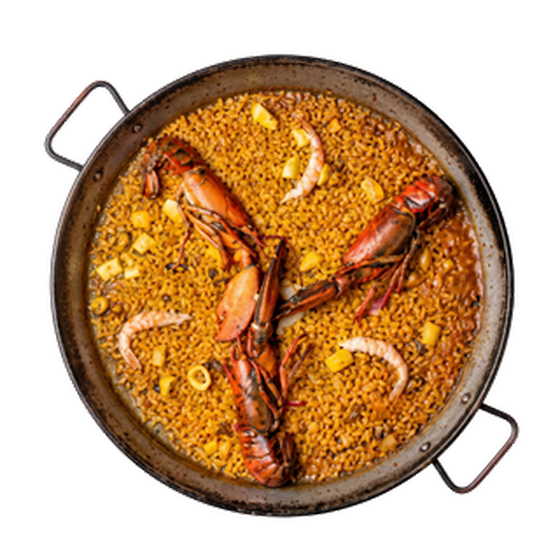 Paella de marisco