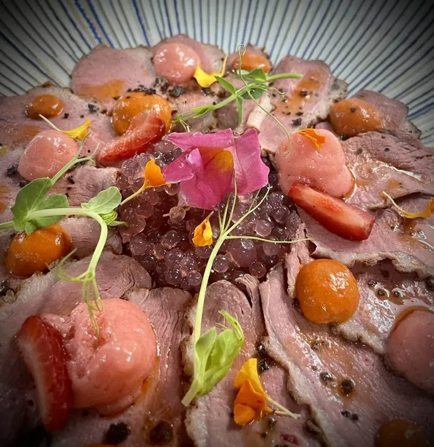 Show cooking a bordo